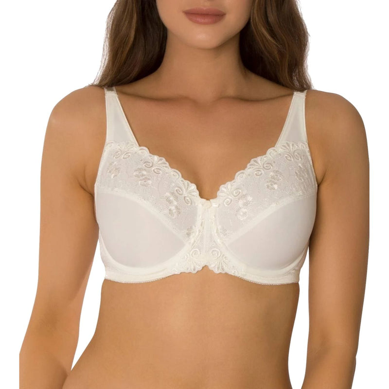 Triumph Embroidered Minimizer Bra Vanille