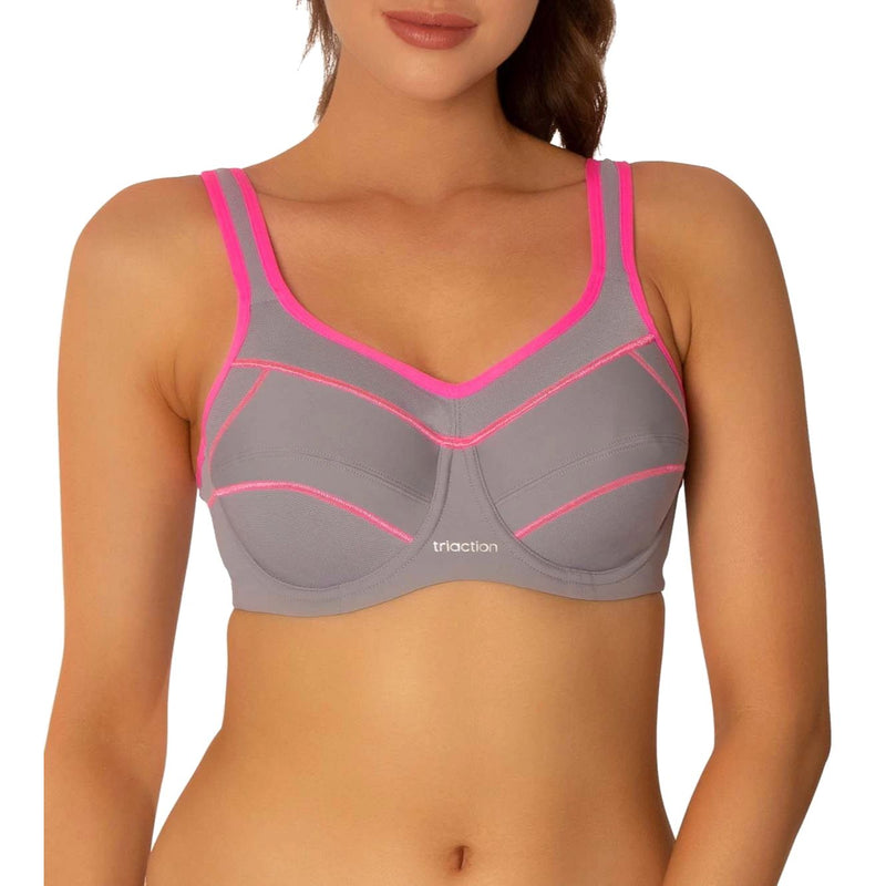 Triumph Triaction Performance Sports Bra Quicksilver