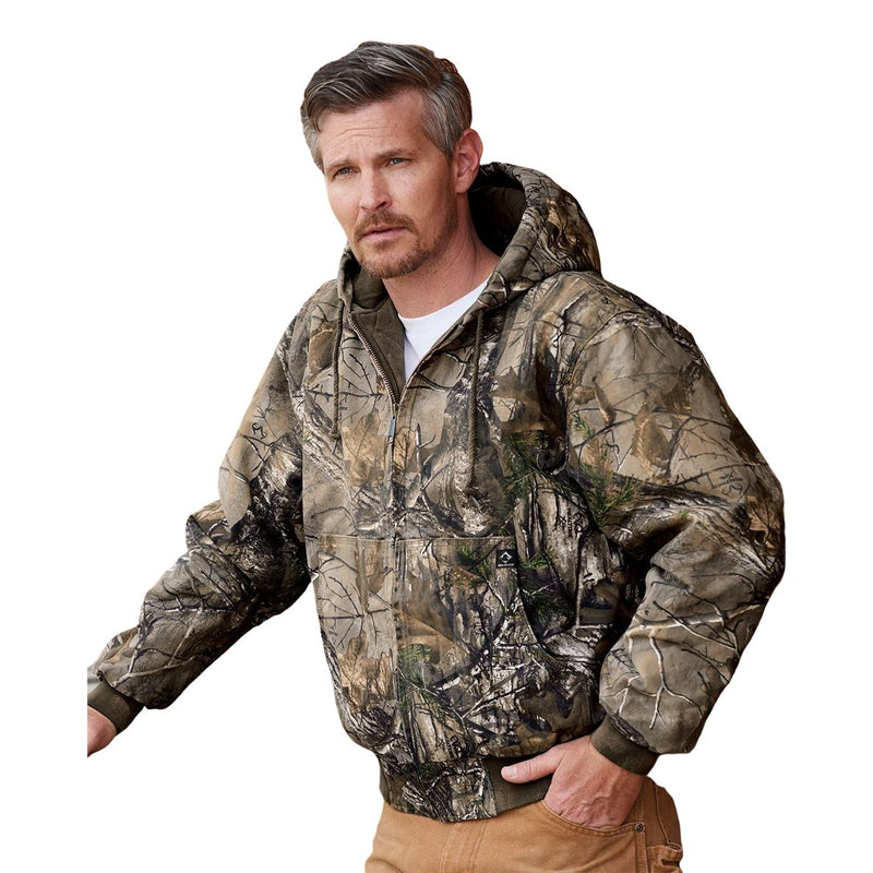 DRI DUCK Cheyenne Boulder Cloth Hooded Jacket with Tricot Quilt Lining