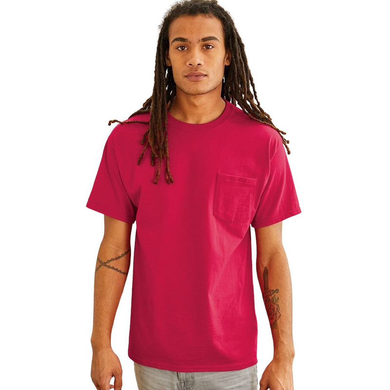 Hanes Tagless Short Sleeve Pocket T-Shirt