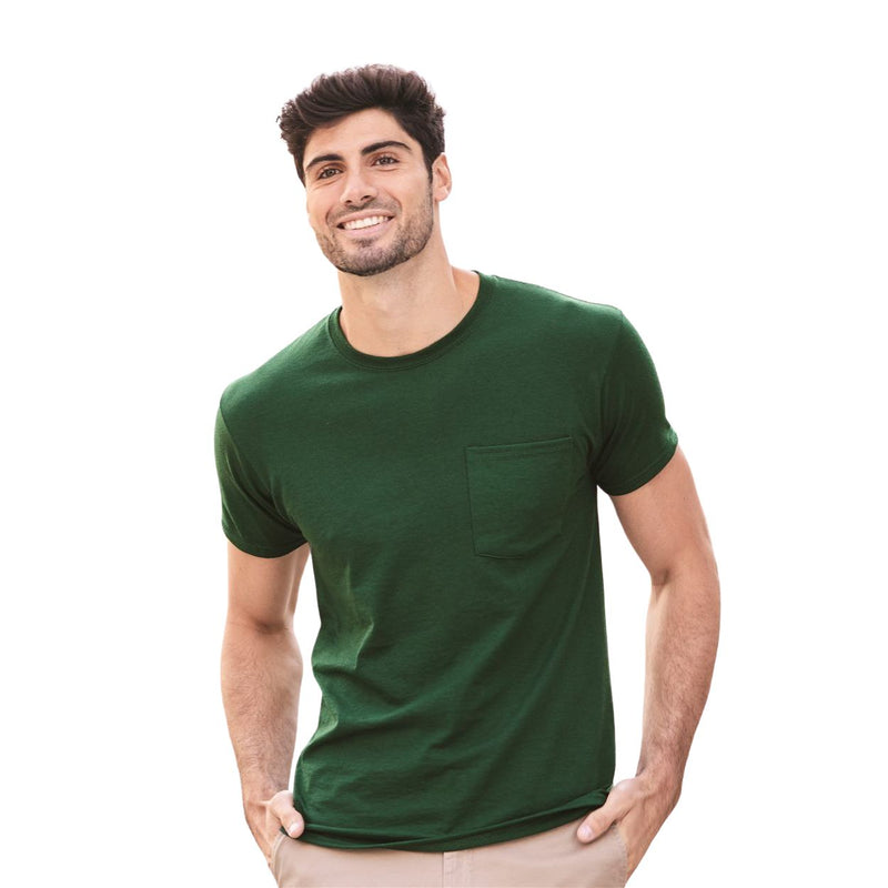 JERZEES Dri-Power 50/50 T-Shirt with a Pocket