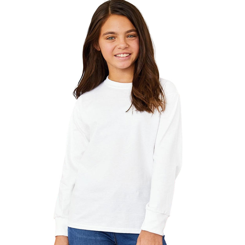 Hanes Tagless Youth Long Sleeve T-Shirt