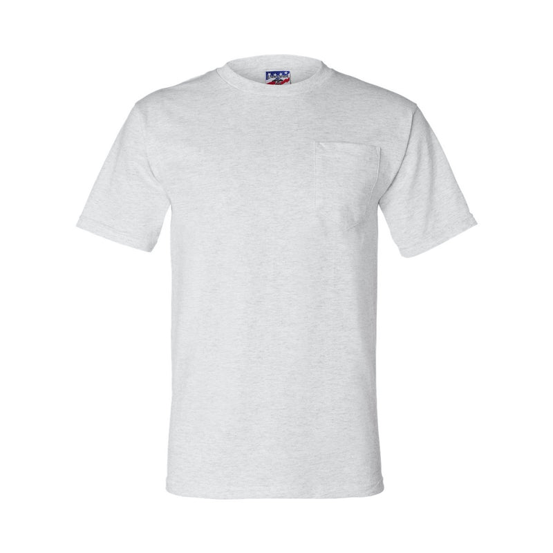 Bayside Union-Made Short Sleeve T-Shirt with a Pocket