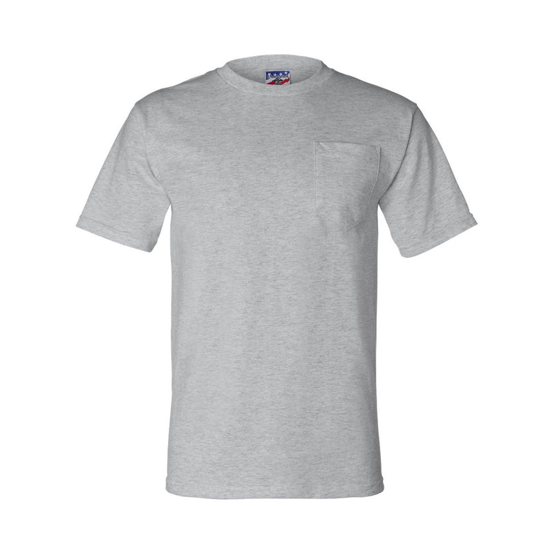 Bayside Union-Made Short Sleeve T-Shirt with a Pocket