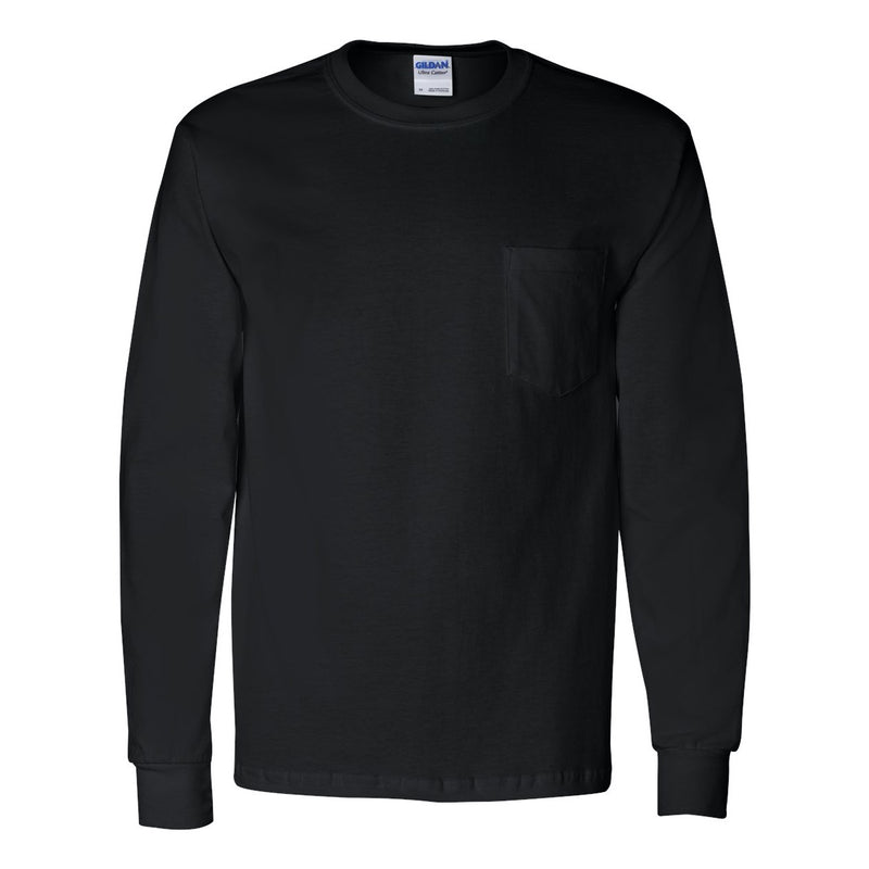 Gildan Ultra Cotton Long Sleeve Pocket T-Shirt