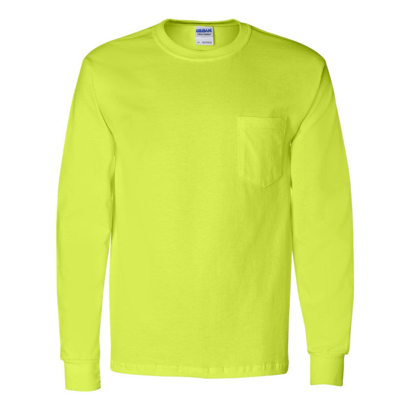 Gildan Ultra Cotton Long Sleeve Pocket T-Shirt