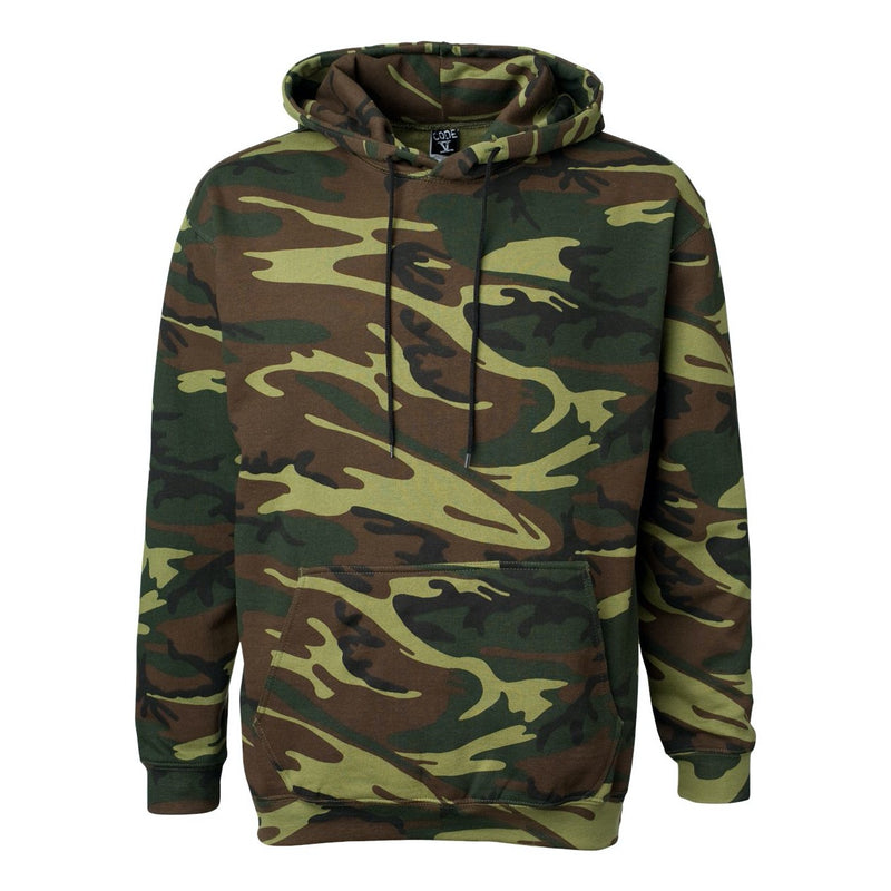 Code Five Adult Camo Pullover Fleece Hoodie