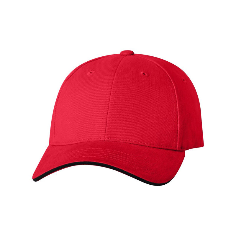 Sportsman Heavy Brushed Twill Sandwich Cap