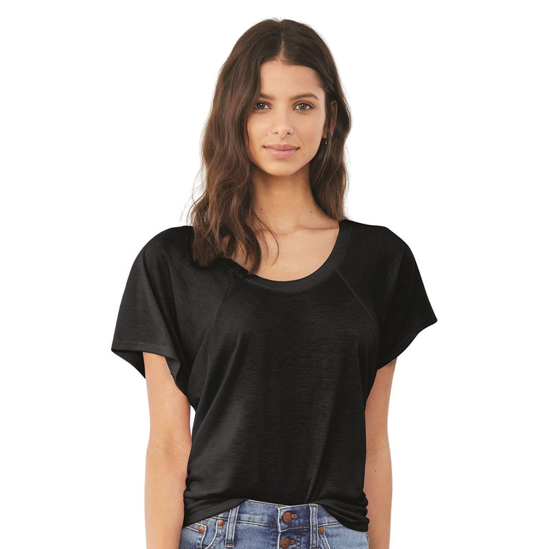 BELLA + CANVAS Women’s Flowy Raglan Tee