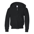 JERZEES NuBlend Youth Full-Zip Hooded Sweatshirt