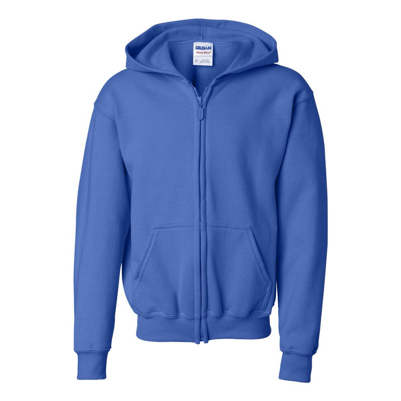 Gildan Heavy Blend Youth Full-Zip Hooded Sweatshirt