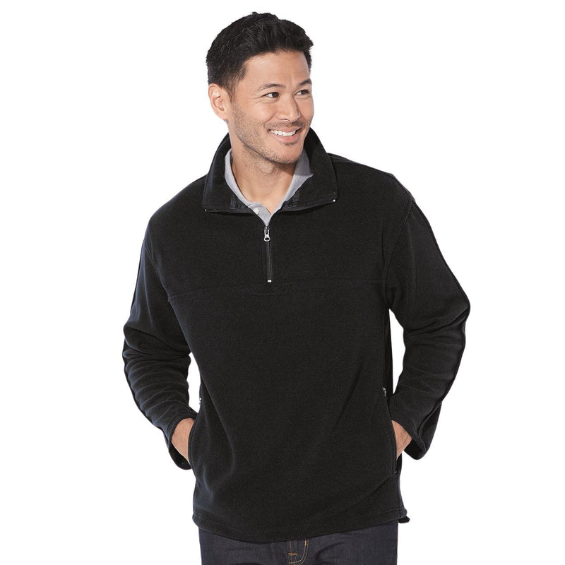 FeatherLite Unisex Microfleece Quarter-Zip Pullover