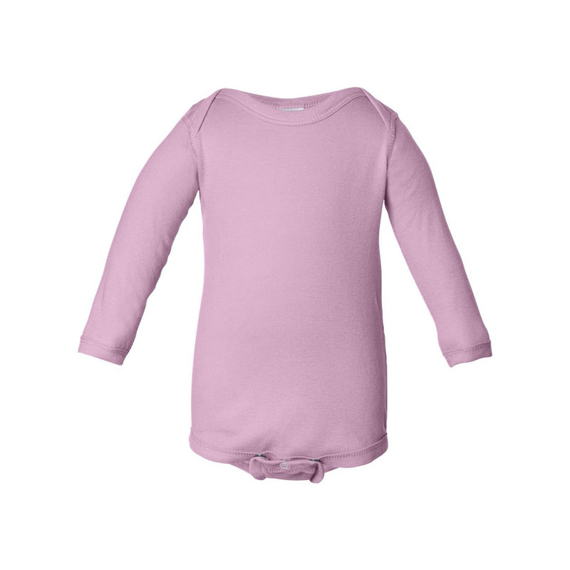 Rabbit Skins Infant Long Sleeve Baby Rib Bodysuit