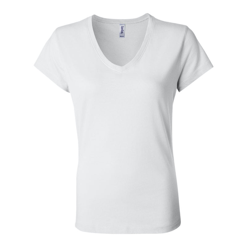 BELLA + CANVAS Women’s Jersey V-Neck Tee