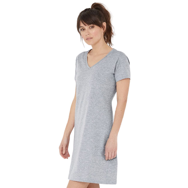 LAT Women's V-Neck Fine Jersey Coverup