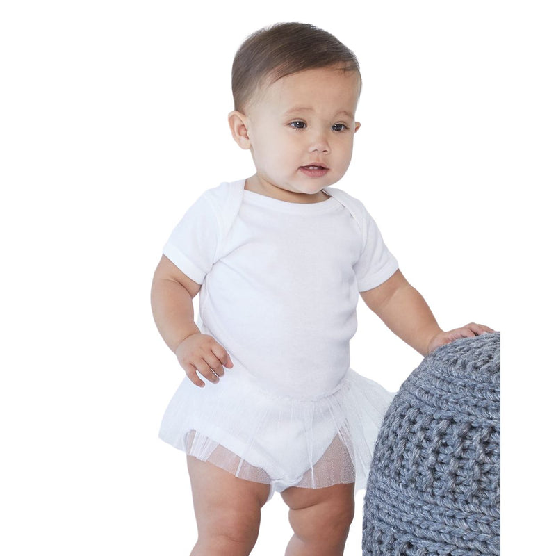 Rabbit Skins Infant Tutu Baby Rib Bodysuit