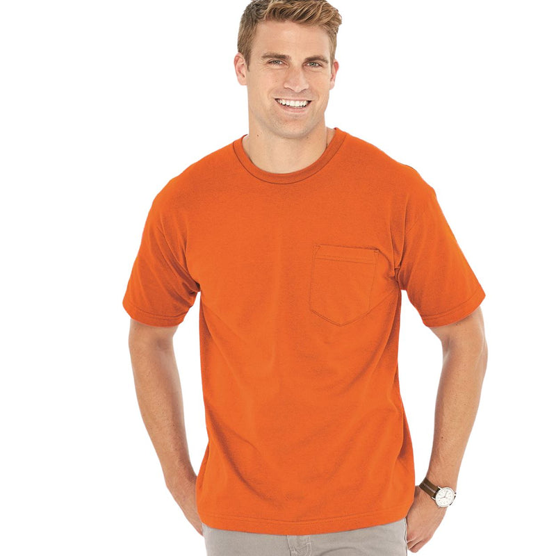 Bayside USA-Made Short Sleeve T-Shirt With a Pocket