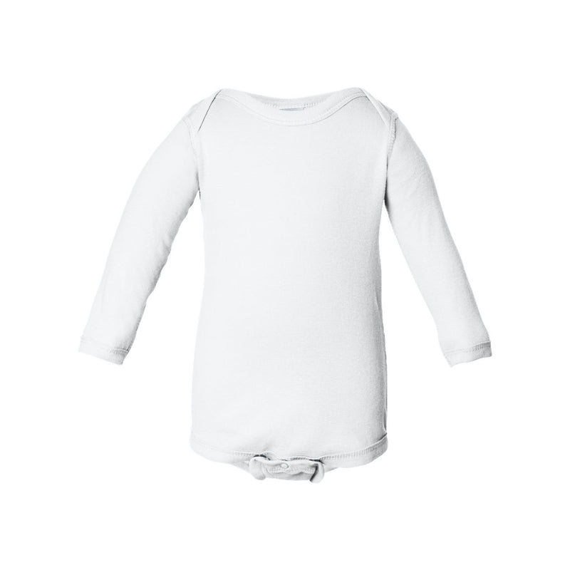 Rabbit Skins Infant Long Sleeve Baby Rib Bodysuit