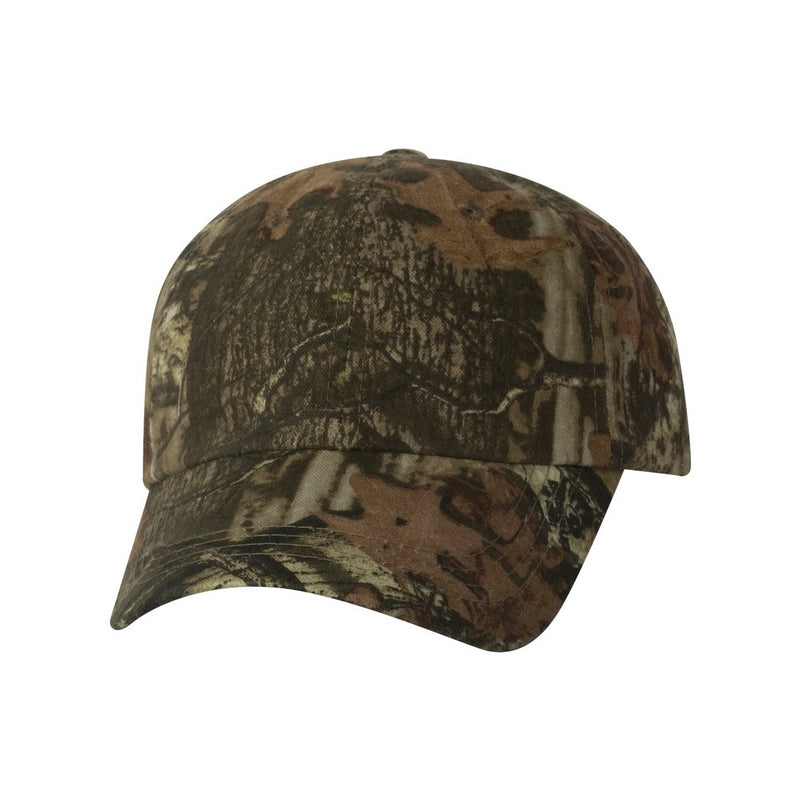 Outdoor Cap Garment-Washed Camo Cap