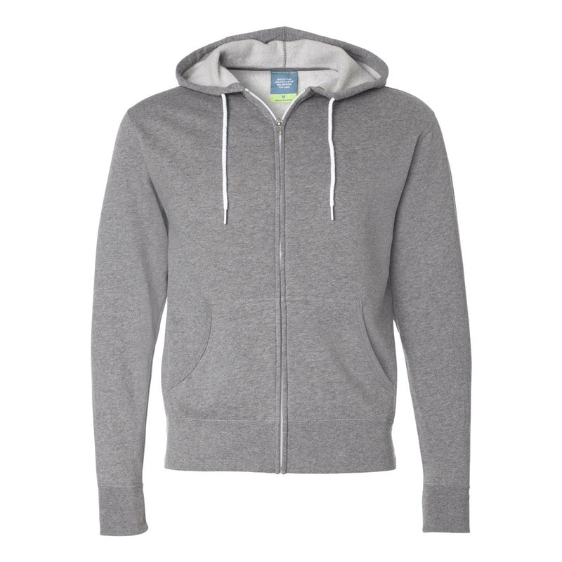 Independent Trading Co. Unisex Lightweight Full-Zip Hooded Sweatshirt