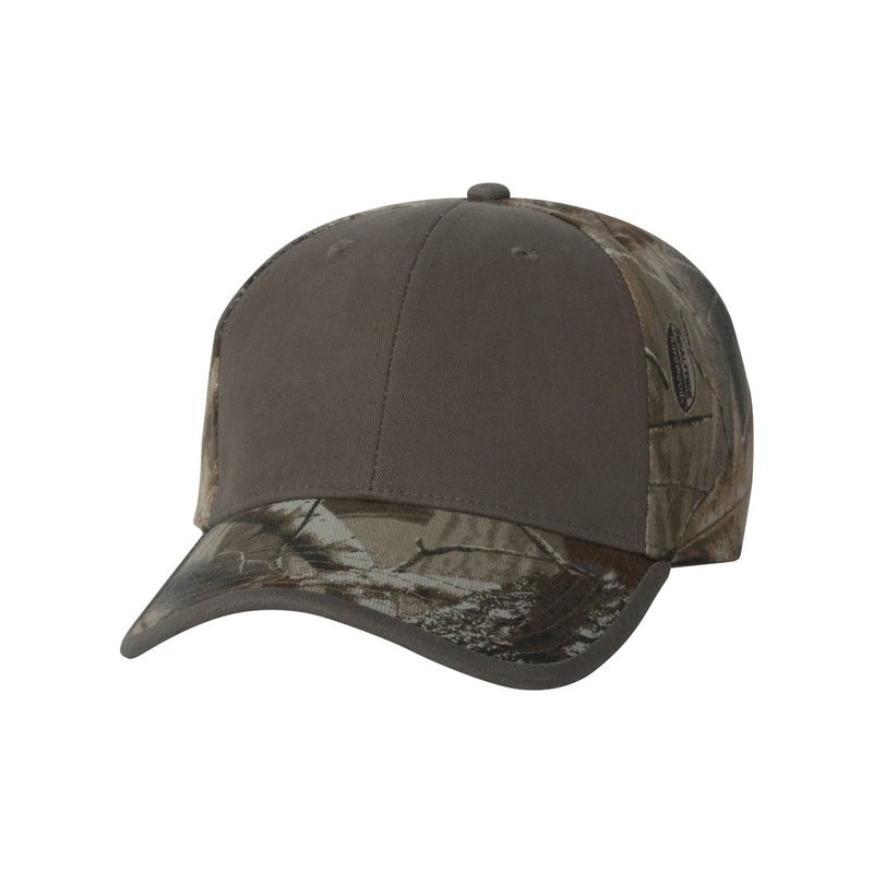 Kati Camo Cap with Solid Front