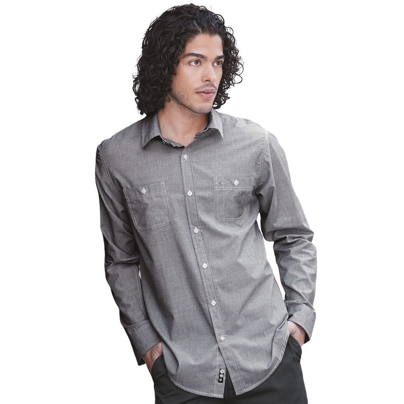 Burnside Mini-Check Long Sleeve Shirt