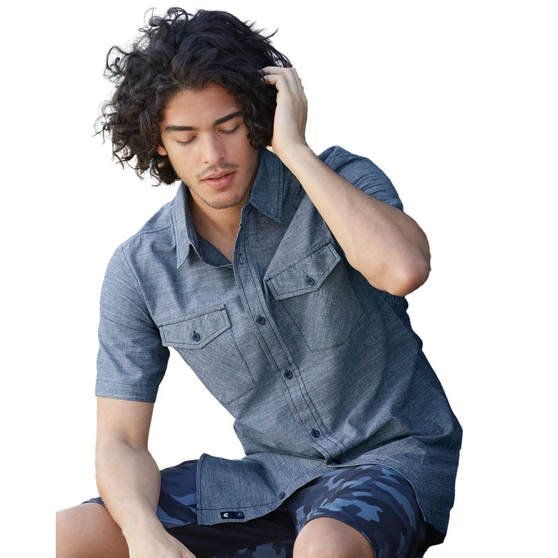 Burnside Chambray Short Sleeve Shirt