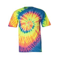 Dyenomite Multi-Color Spiral Short Sleeve T-Shirt