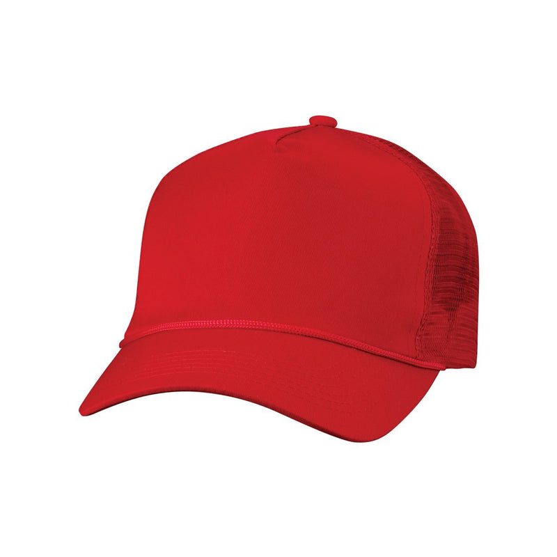 Valucap Five-Panel Mesh-Back Trucker Cap