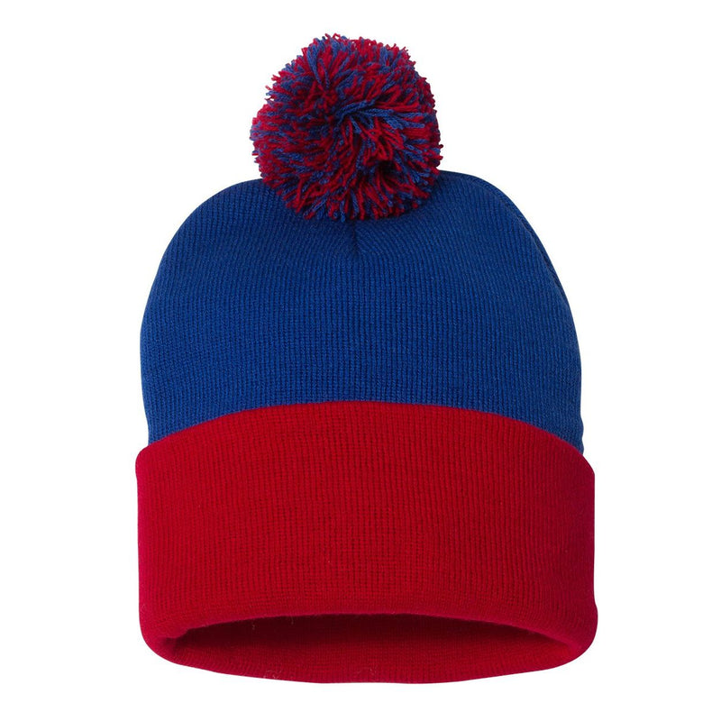 Sportsman Pom-Pom 12" Knit Beanie