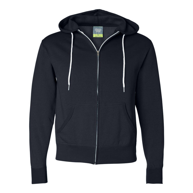 Independent Trading Co. Unisex Lightweight Full-Zip Hooded Sweatshirt