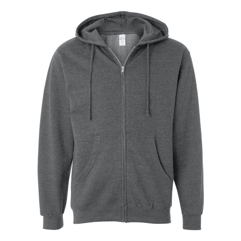 Independent Trading Co. Midweight Full-Zip Hooded Sweatshirt