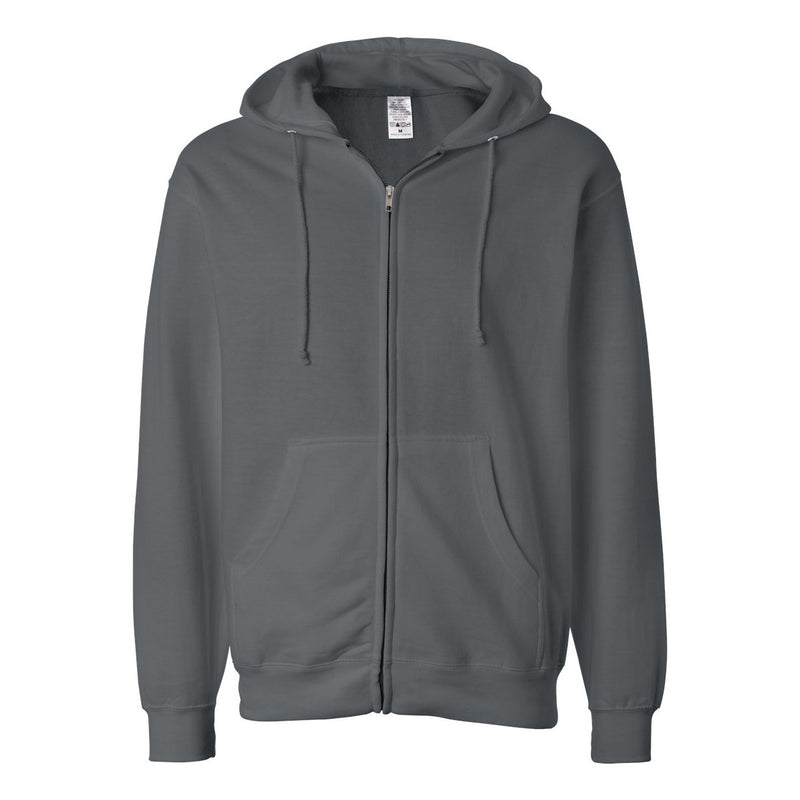 Independent Trading Co. Midweight Full-Zip Hooded Sweatshirt