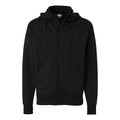 Independent Trading Co. Poly-Tech Full-Zip Hooded Sweatshirt