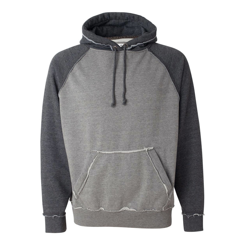 J. America Vintage Heather Hooded Sweatshirt