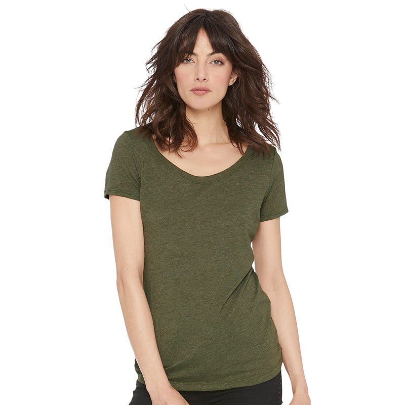 Next Level Women’s Triblend Short Sleeve Scoop