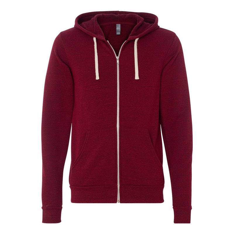 BELLA + CANVAS Unisex Triblend Sponge Fleece Full-Zip Hoodie