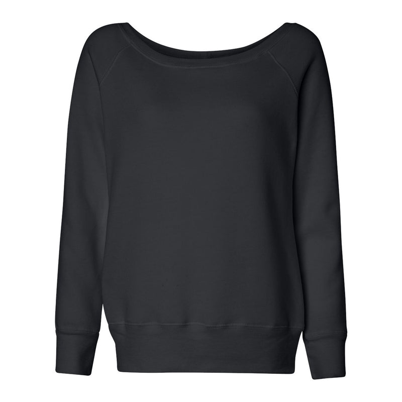 BELLA + CANVAS Women’s Sponge Fleece Wide Neck Sweatshirt