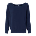 BELLA + CANVAS Women’s Sponge Fleece Wide Neck Sweatshirt