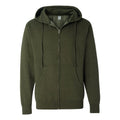 Independent Trading Co. Midweight Full-Zip Hooded Sweatshirt