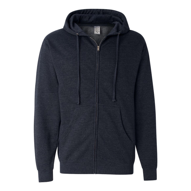 Independent Trading Co. Midweight Full-Zip Hooded Sweatshirt