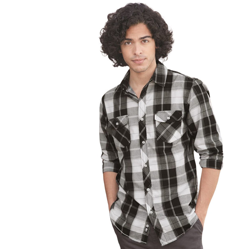 Burnside Long Sleeve Plaid Shirt