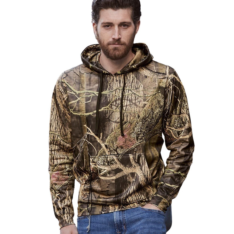 J. America Polyester Tailgate Hooded Sweatshirt