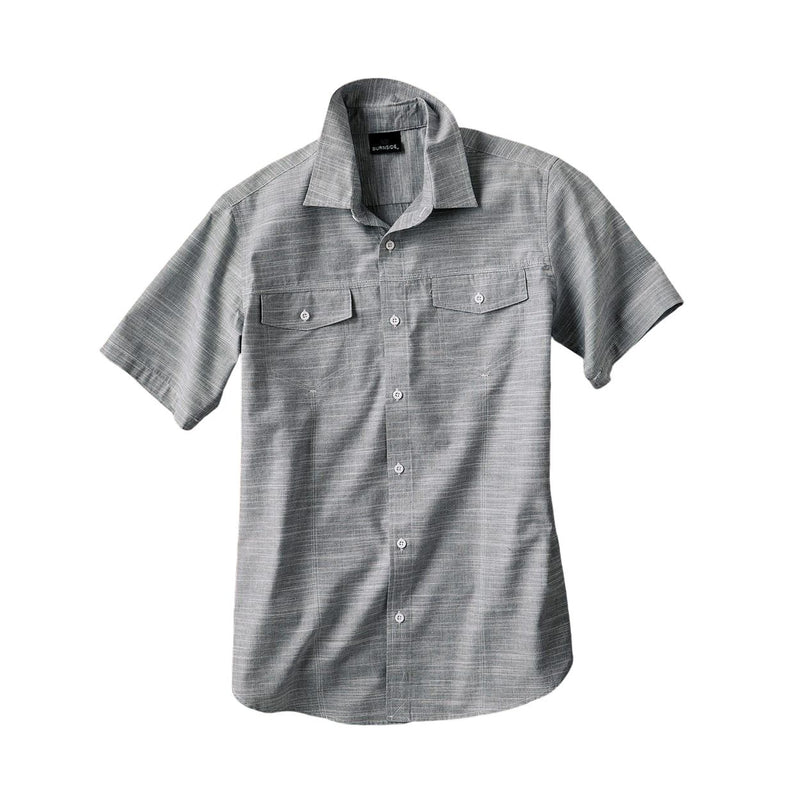 Burnside Textured Solid Short Sleeve Shirt