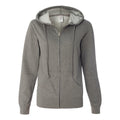 Independent Trading Co. Juniors’ Heavenly Fleece Full-Zip Hooded Sweatshirt