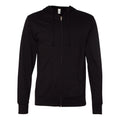 Independent Trading Co. Lightweight Jersey Full-Zip Hooded T-Shirt