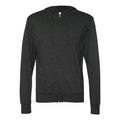 Independent Trading Co. Lightweight Jersey Full-Zip Hooded T-Shirt