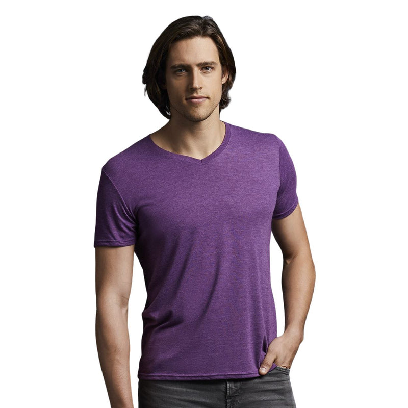 Anvil Triblend V-Neck T-Shirt