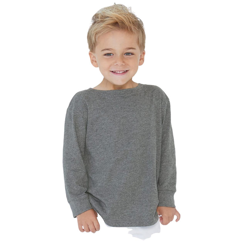 Rabbit Skins Toddler Long Sleeve Fine Jersey Tee