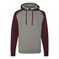 Independent Trading Co. Raglan Hooded Sweatshirt